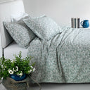 Duvet Cover with Pillowcases Mirabello Luisiana Floral Bonheur in Percale