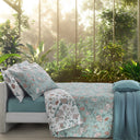 Mirabello Delhi Floreale Duvet Cover with Pillowcases in Luisiana Percale