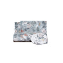 Mirabello Forest Memory Floral Percale Luisiana Duvet Cover with Pillowcases