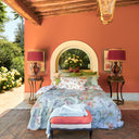 Duvet Cover with Pillowcases Mirabello Luce sui fiori Floral in Luisiana Percale