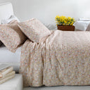 Duvet cover with pillowcases Mirabello Luisiana Roses de provence Floral Percale