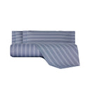 Mirabello Luisiana Oxford Geometric Percale Duvet Cover with Pillowcases