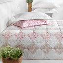 Mirabello Luisiana Patch-fleuri' Floral Percale Duvet Cover with Pillowcases