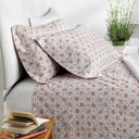 Duvet Cover with Pillowcases Mirabello Luisiana Floral Petite-bouquet Percale