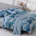 Duvet cover with pillowcases Mirabello Sharm Modern Percale