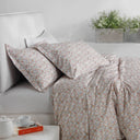 Duvet Cover with Pillowcases Mirabello Luisiana Sous-bois Floral Percale