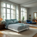 Carrara Wind Modern Percale Duvet Cover with Pillowcases