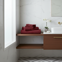 Carrara Fyber New Fyber Solid Color Terry Bath Towel