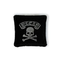 Philipp Plein Crystal Skull Solid Color Velvet Decorative Pillow