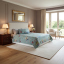 Mirabello Tiffany bedspread sheet with pillowcases - Modern Louisiana Percale