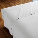 Mirabello Luisiana Solid Color Percale Top Sheet Louisiana