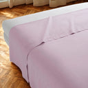 Mirabello Luisiana Solid Color Percale Top Sheet Louisiana