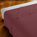 Mirabello Luisiana Solid Color Percale Top Sheet Louisiana