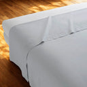 Mirabello Luisiana Solid Color Percale Top Sheet Louisiana