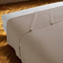 Mirabello Luisiana Solid Color Percale Top Sheet Louisiana