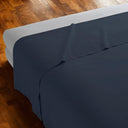 Mirabello Luisiana Solid Color Percale Top Sheet Louisiana