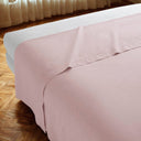 Mirabello Luisiana Solid Color Percale Top Sheet Louisiana