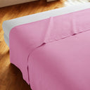 Mirabello Luisiana Solid Color Percale Top Sheet Louisiana