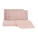 Bellora Violino Solid Colour Duvet Cover with Pillowcases in Linen Blend