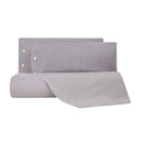 Bellora Violino Solid Colour Duvet Cover with Pillowcases in Linen Blend