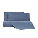 Bellora Violino Solid Colour Linen Blend Bedspread with Pillowcases