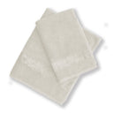Towel and Guest Towel Set Carrara Fyber New Fyber Solid Color Terry