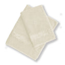 Towel and Guest Towel Set Carrara Fyber New Fyber Solid Color Terry