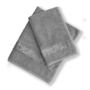 Towel and Guest Towel Set Carrara Fyber New Fyber Solid Color Terry