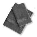Towel and Guest Towel Set Carrara Fyber New Fyber Solid Color Terry