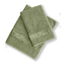 Towel and Guest Towel Set Carrara Fyber New Fyber Solid Color Terry