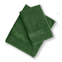 Towel and Guest Towel Set Carrara Fyber New Fyber Solid Color Terry