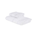 Trussardi Solid Color Ribbon Terry Towel Set