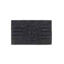 Philipp Plein Hexagon Solid Color Cotton Area Rug