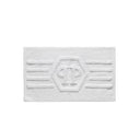 Philipp Plein Hexagon Solid Color Cotton Area Rug