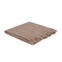 Grandecor Bellora Stone Solid Color Honeycomb Plaid Sofa Cover Furniture Throw