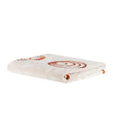 Carrara Bronze Circles Modern Terry Towel