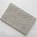 Carrara Fyber Marsiglia Honeycomb Solid Color Bath Towel