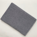 Carrara Fyber Marsiglia Honeycomb Solid Color Bath Towel