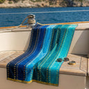Carrara Ibiza Modern Terrycloth Beach Towel