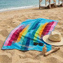 Carrara Jamaica Modern Terry Beach Towel