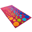 Mirabello Modern Polka Dot Terry Beach Towel