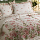 Emporium La-vie-en-rose Floral Percale Quilt