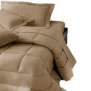 Mirabello Brera Precious Solid Color Sateen Cotton Duvet