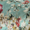 Mirabello Orleans Floral Quilted Velvet and Satin Bedspread