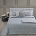 Trussardi Straight Geometric Cotton Sateen Quilt